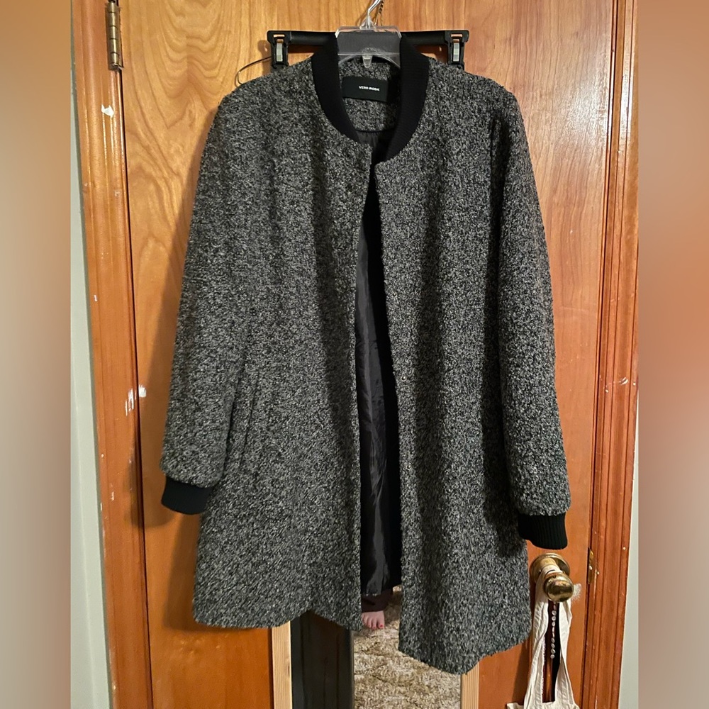 Grey Longline Coat